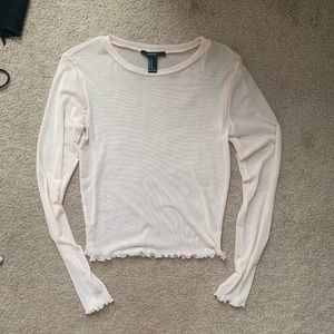 Forever 21 mesh club top